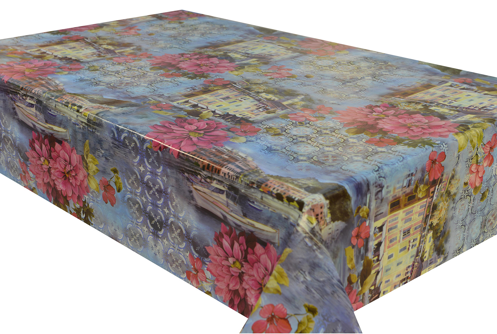 Table Cover - Printed Table Cover - Europe Design Table Cover - BS-8040A