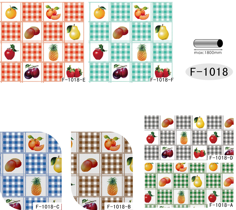 Table Cover - Printed Table Cover - Fruits Series Table Cover - F-1018