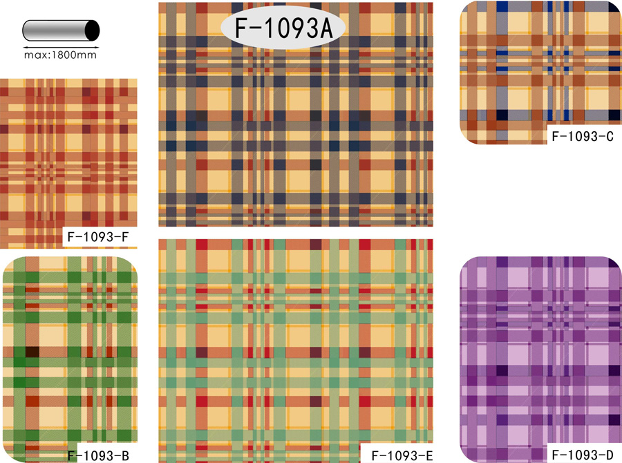 Table Cover - Printed Table Cover - Creative Designs (Plaid,Stripe,Dot) Table Cover - F-1093