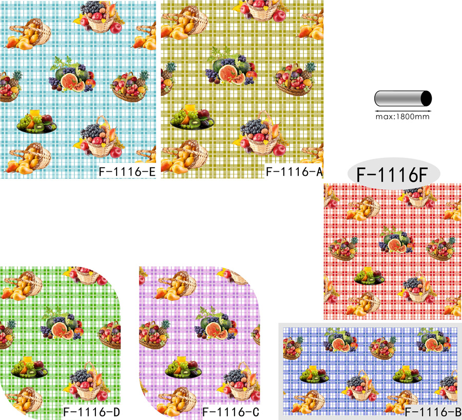 Table Cover - Printed Table Cover - Fruits Series Table Cover - F-1116