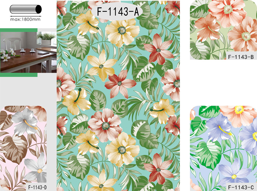 Table Cover - Printed Table Cover - Flowers Series Table Cover - F-1143