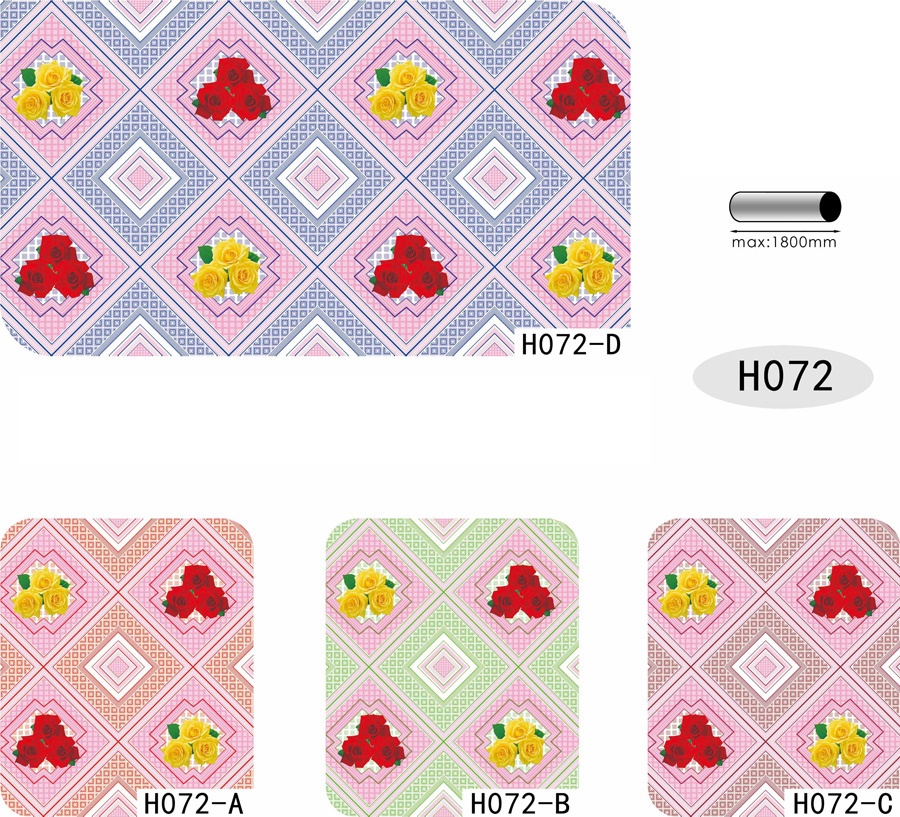 Table Cover - Printed Table Cover - Flowers Series Table Cover - H072