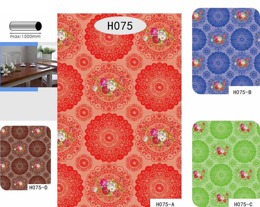 Table Cover - Printed Table Cover - Flowers Series Table Cover - H075