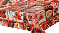 Table Cover - Printed Table Cover - Europe Design Table Cover - BS-8041B