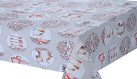 Table Cover - Printed Table Cover - Europe Design Table Cover - BS-8048A