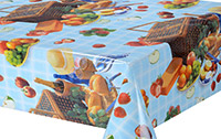 Table Cover - Printed Table Cover - Europe Design Table Cover - BS-8034D