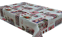 Table Cover - Printed Table Cover - Europe Design Table Cover - BS-8076A