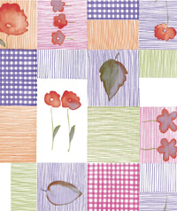 Table Cover - Printed Table Cover - Flowers Series Table Cover - F-1010