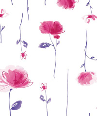 Table Cover - Printed Table Cover - Flowers Series Table Cover - F-1015