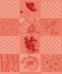 Table Cover - Printed Table Cover - Flowers Series Table Cover - F-1019
