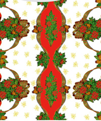 Table Cover - Printed Table Cover - Christmas Series Table Cover - F-1109