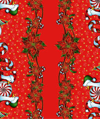 Table Cover - Printed Table Cover - Christmas Series Table Cover - F-1141