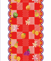 Table Cover - Printed Table Cover - Fruits Series Table Cover - F-1187