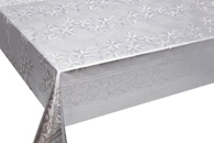 Table Cover - Gold Or Silver Table Cover - Emboss With Spunlace Backing Table Cover - F5003-1