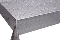 Table Cover - Gold Or Silver Table Cover - Emboss With Spunlace Backing Table Cover - F5003-4
