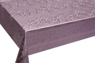 Table Cover - Gold Or Silver Table Cover - Emboss With Spunlace Backing Table Cover - F5003-5