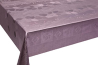 Table Cover - Gold Or Silver Table Cover - Emboss With Spunlace Backing Table Cover - F5005-5