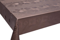 Table Cover - Gold Or Silver Table Cover - Emboss With Spunlace Backing Table Cover - F5005-6