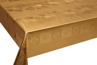 Table Cover - Gold Or Silver Table Cover - Emboss With Spunlace Backing Table Cover - F5005