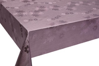 Table Cover - Gold Or Silver Table Cover - Emboss With Spunlace Backing Table Cover - F5016-5