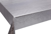Table Cover - Gold Or Silver Table Cover - Emboss With Spunlace Backing Table Cover - F5023-4
