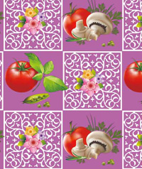 Table Cover - Printed Table Cover - Fruits Series Table Cover - H015