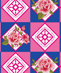 Table Cover - Printed Table Cover - Flowers Series Table Cover - H066